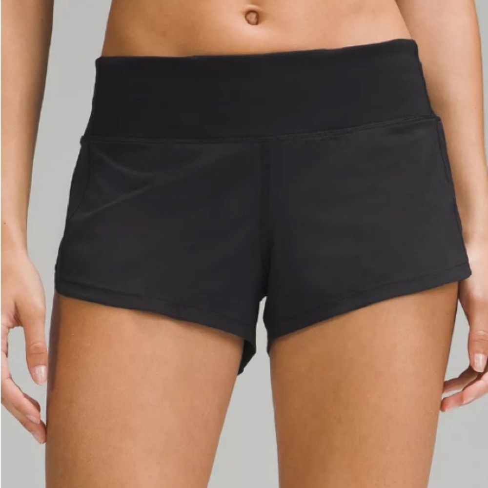 lululemon athletica Black Athletic Shorts
